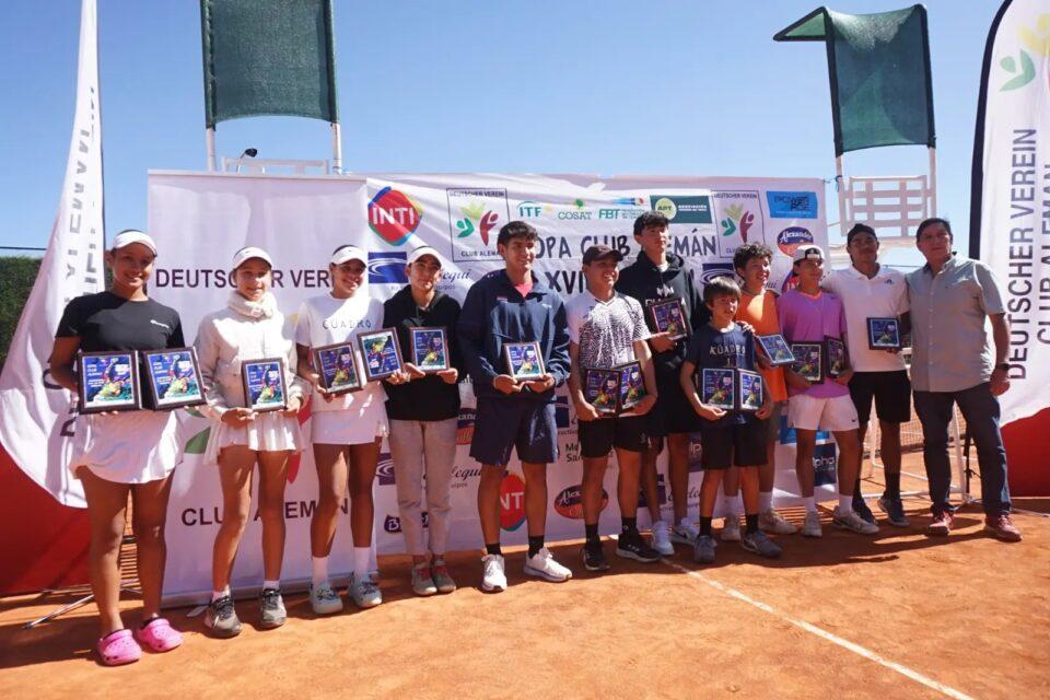 El tenis boliviano gana nueve títulos en el Chuquiago