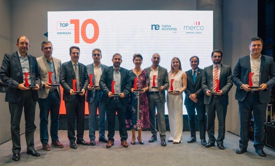 Con mucho orgullo, la compañía cervecera recibió este reconocimiento por noveno año, donde además lidera en la categoría de bebidas.