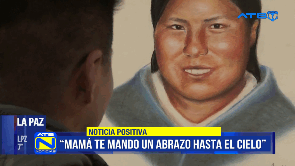 Joven artista inmortaliza a sus seres queridos a través del arte en El Alto