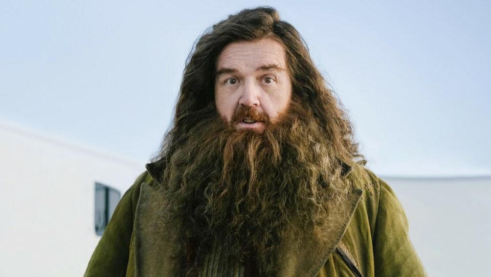 Este es el nuevo 'look' que tendrá Hagrid en la serie de 'Harry Potter'