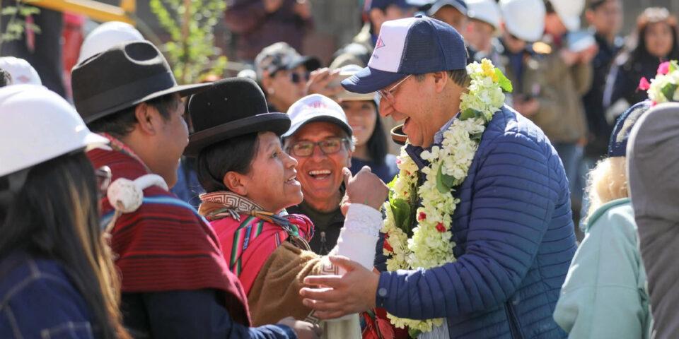 Arce afirma que el Modelo Económico está vigente y que la derecha ofrece volver al fracasado neoliberalismo ‎