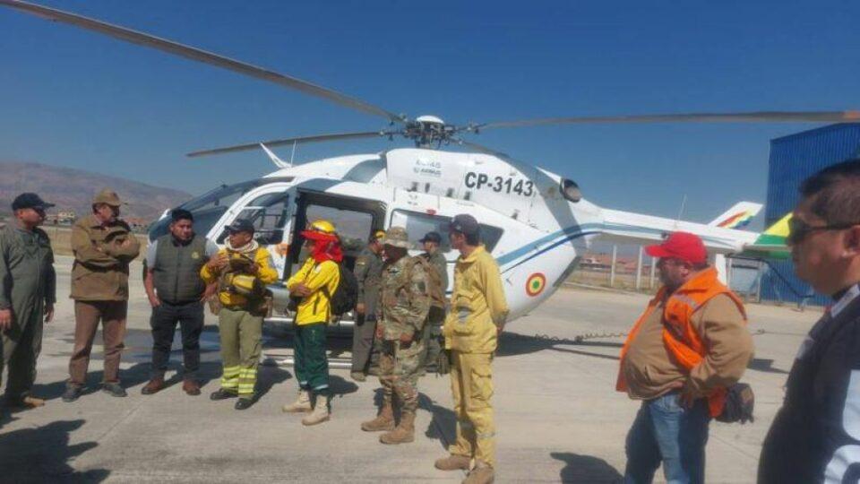 Gobierno desplegó aeronaves para mitigar incendios cercanos en áreas protegidas