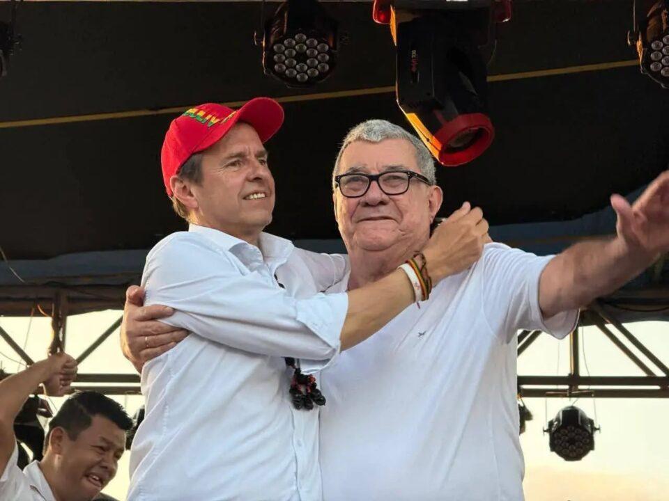 Leopoldo Fernández aparece en acto político en Cobija junto a Tuto Quiroga