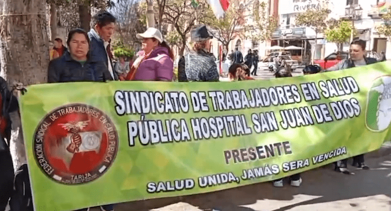 "Es imposible pagar " Gobernación de Tarija responde a sector salud que pide pago del bono vacunación