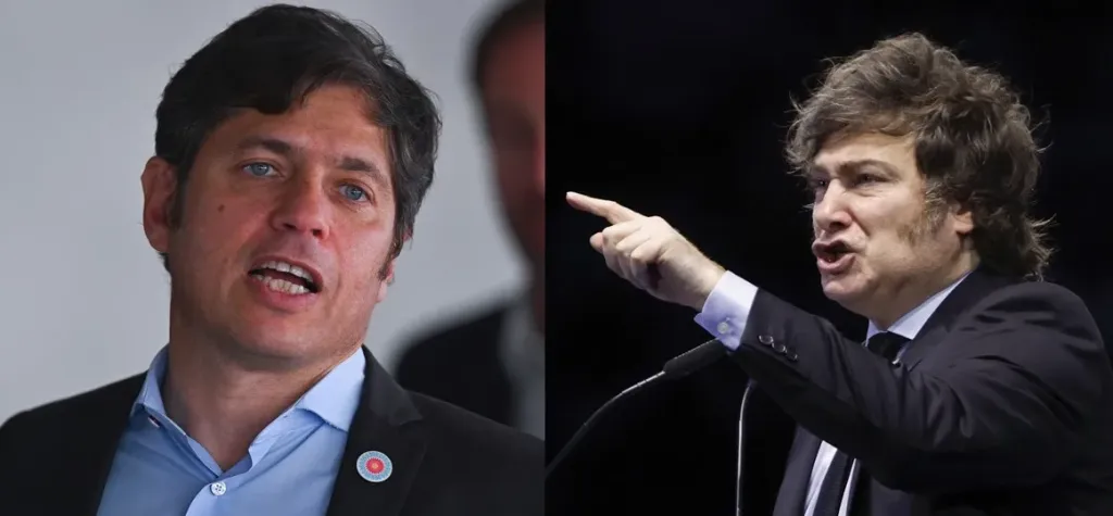 El gobernador de Buenos Aires califica a Milei de «payaso» y lo acusa de configurar «estafa electoral»