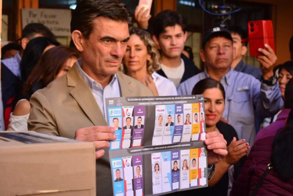 Bolivia por primera vez activará la segunda vuelta presidencial