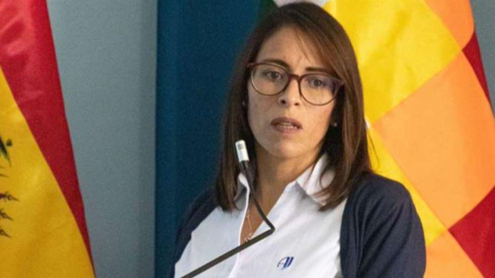Ministra Saravia critica liberaciones de Áñez, Camacho y Pumari y anuncia apelación