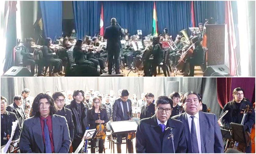 Primer encuentro de orquestas sinfónicas en Potosí