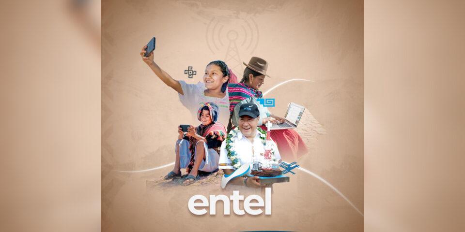 Entel generó Bs 22,1 mil millones y aportó Bs 2,3 mil millones en bonos y rentas desde 2020