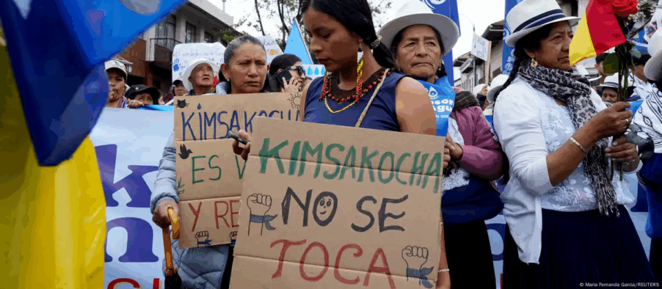 Ecuador: indígenas inician paro indefinido por alza al diésel