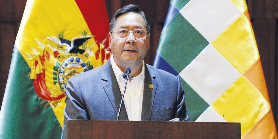 Arce reprocha las acciones de EEUU y respalda a Venezuela
