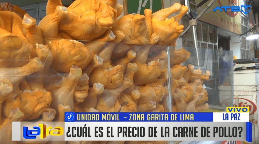 La Paz: comercializan carne de pollo a Bs 22,50