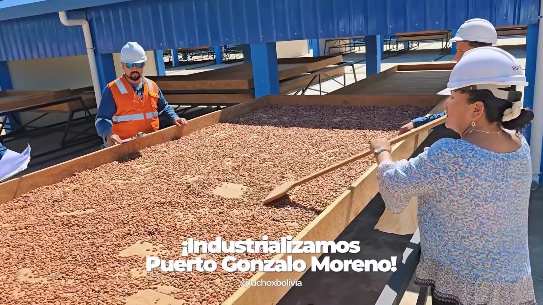 Planta de derivados de cacao en Pando entra en su fase final de construcción