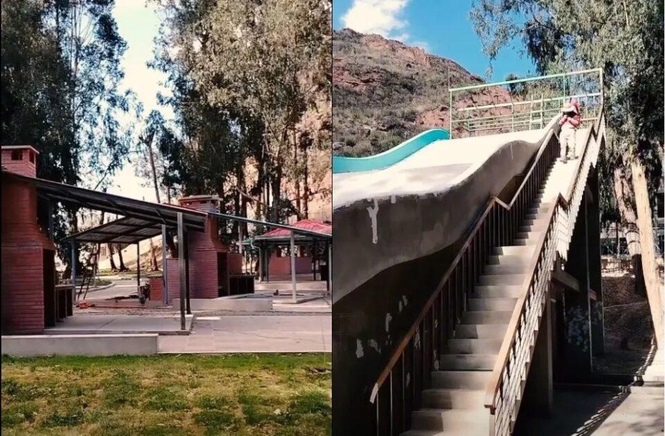 Reinauguran el parque paceño Bartolina Sisa, destruido el año pasado por el desborde del río La Paz