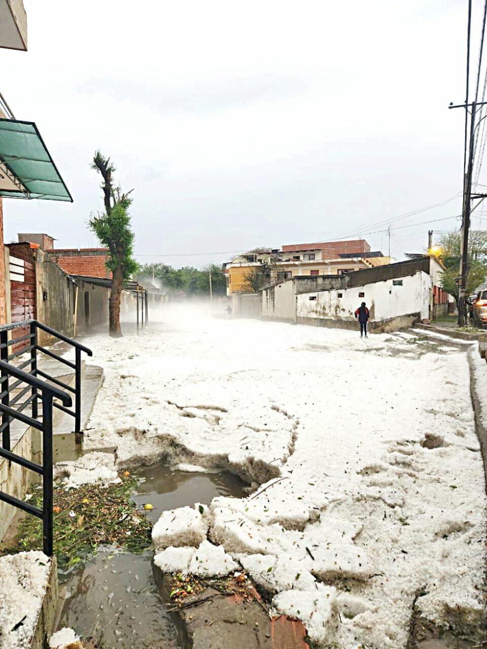 Reportan varias zona afectadas tras granizadas y lluvias en Tarija