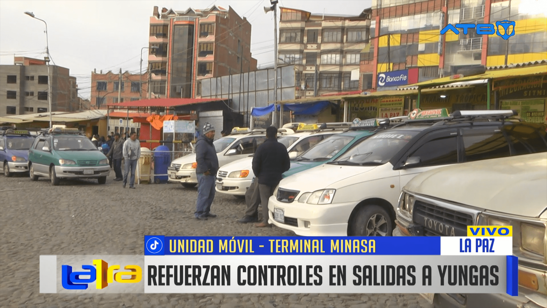 Refuerzan controles en la Terminal Minasa por nevada y neblina en ruta a Los Yungas