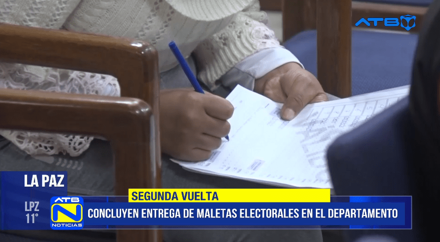 Últimas maletas electorales de La Paz serán entregadas en El Alto este sábado
