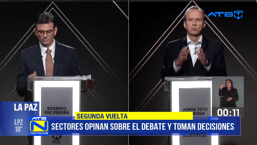 Sectores sociales valoran el debate presidencial y destacan el voto informado