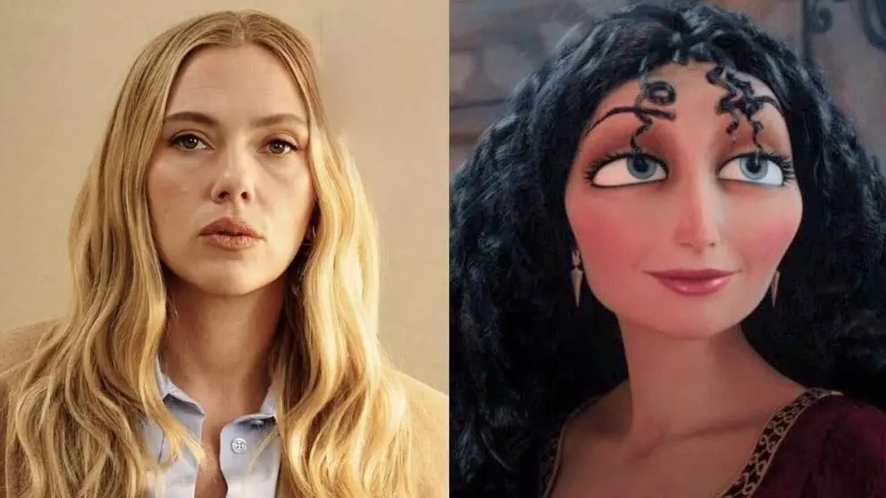 Scarlett Johansson fue contratada para el live action de “Enredados”
