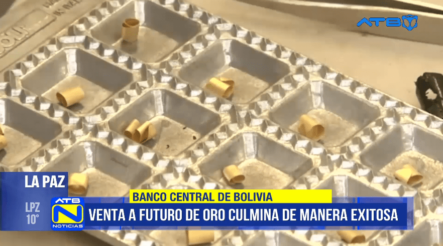 BCB logra $us 388 millones en exitosa venta futura de oro