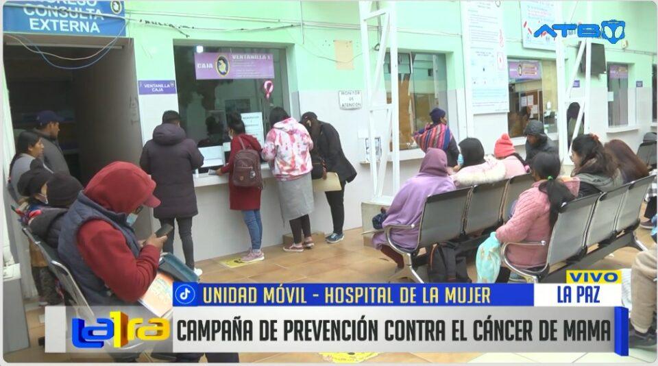 Hospital de la Mujer lanza campaña para prevenir el cáncer de mama