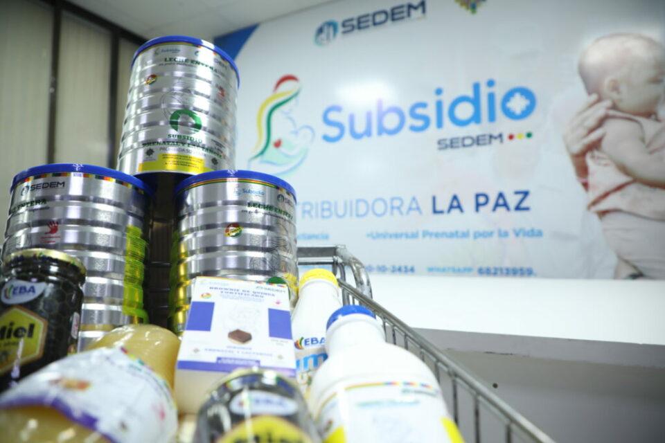 Subsidio Prenatal sigue en Bs 2.000 y cubre 40 alimentos esenciales