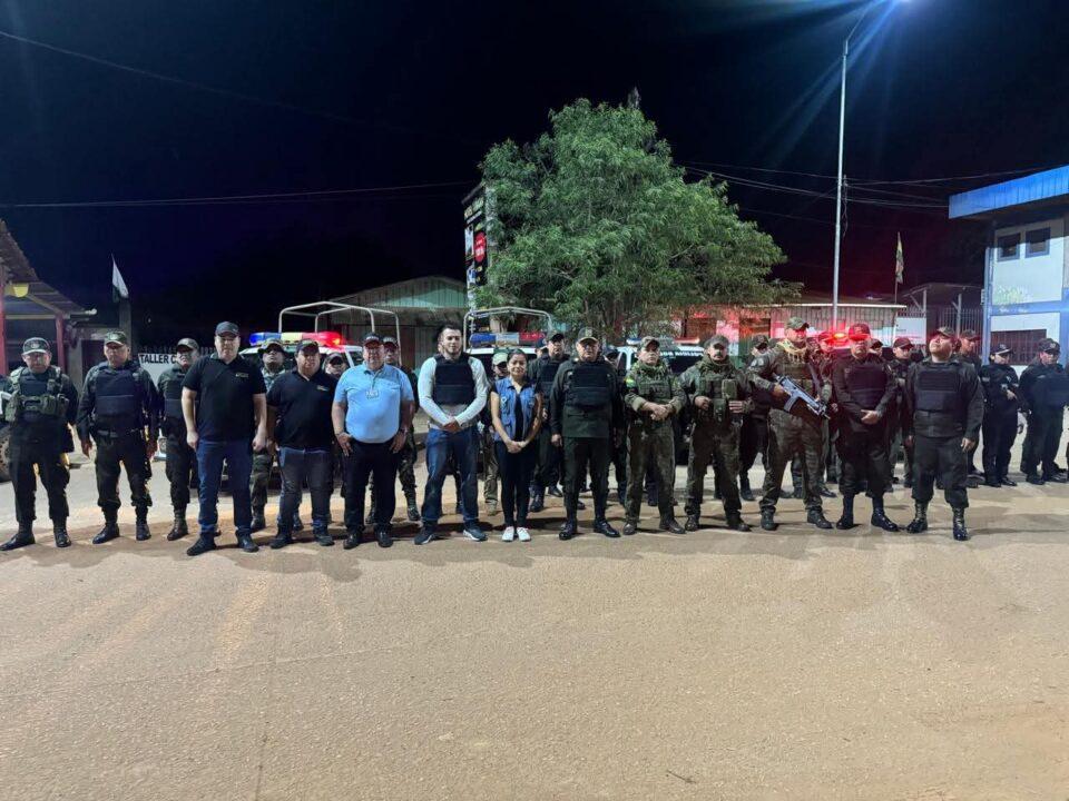 Bolivia y Brasil ejecutan operativos binacionales contra el crimen transfronterizo en Pando