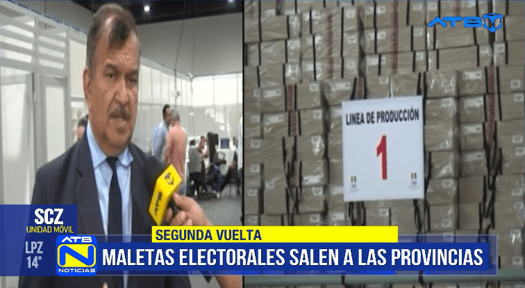 Envío del material electoral inicia este jueves a medianoche