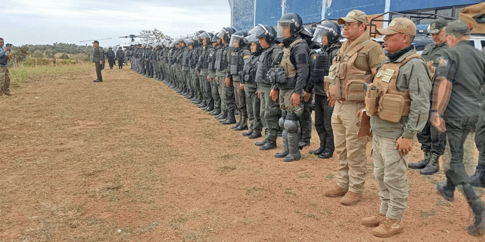 Policía refuerza orden en Guarayos tras avasallamientos