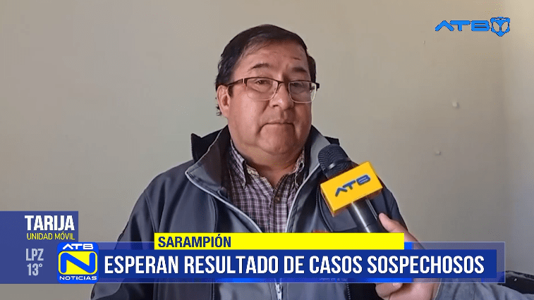 Sedes Tarija refuerza campaña de vacunación tras caso confirmado de sarampión