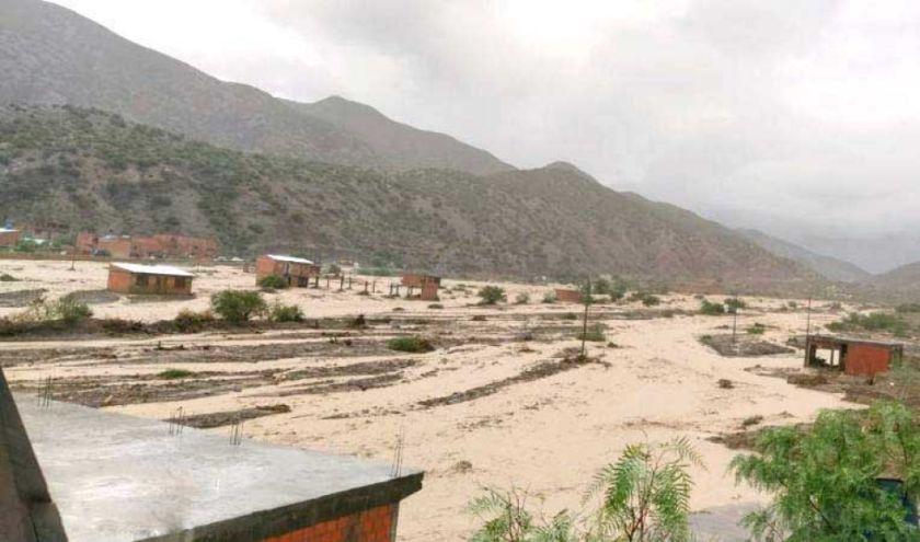 Lluvias provocan estragos en Potosí; Gobernación anuncia apoyo a comunidades