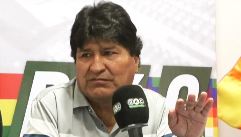 Evo anuncia que tendrá sigla para participar en las elecciones subnacionales
