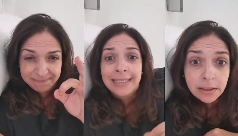 Se descuidó y le robaron las compras; video se vuelve viral