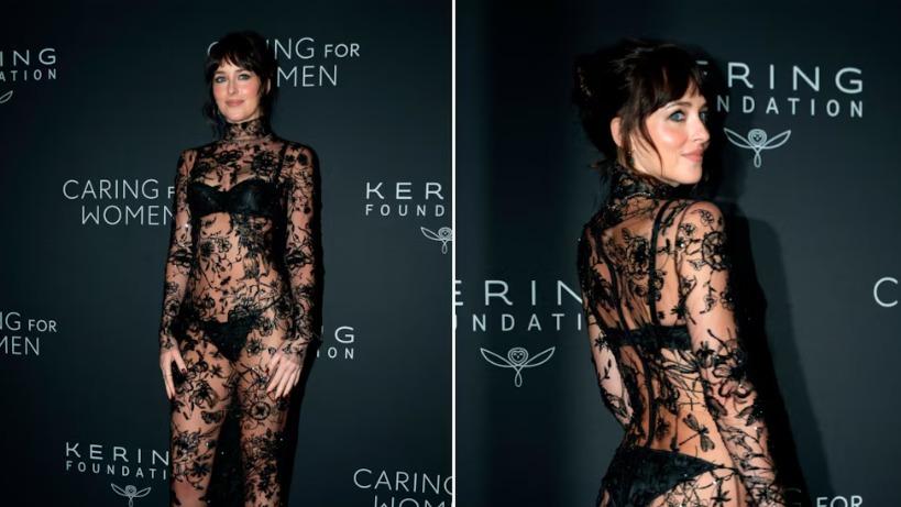 Dakota Johnson responde a críticas por sus vestidos ‘al desnudo’ en la alfombra roja