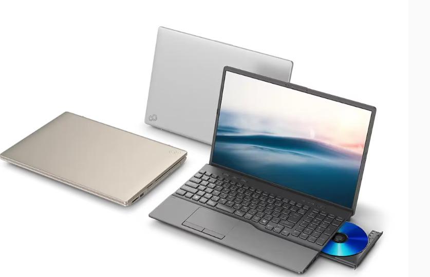 Fujitsu lanza portátil que trae de vuelta el DVD en plena era digital