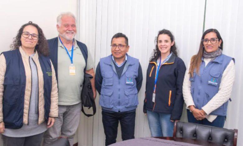 Defensor coordina con misión europea actividades para el balotaje