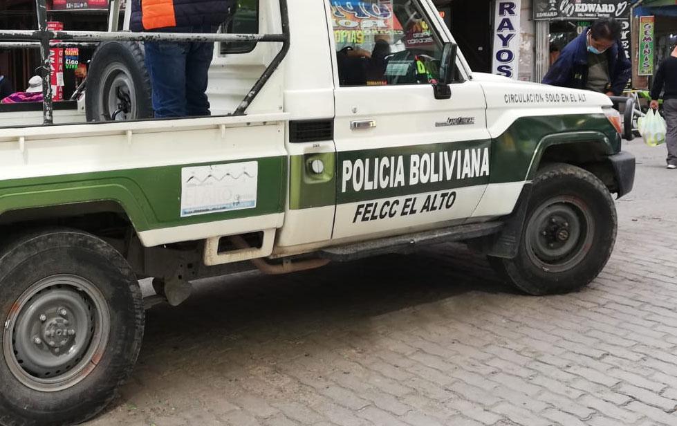 Operativo de la Policía en la zona 12 de Octubre de El Alto logra la aprehensión de nueve pildoritas