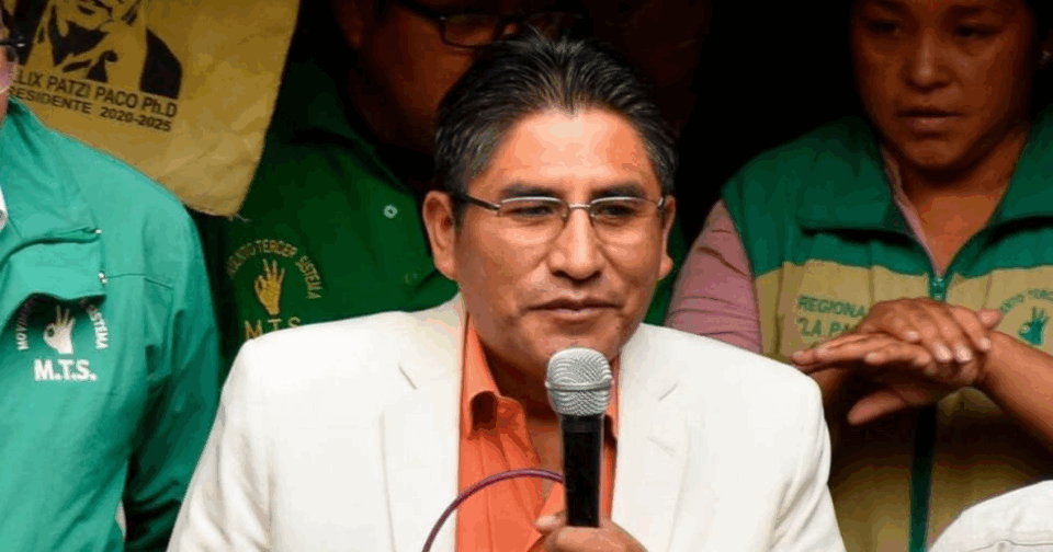 Félix Patzi ratifica su candidatura y buscará volver a la Gobernación de La Paz