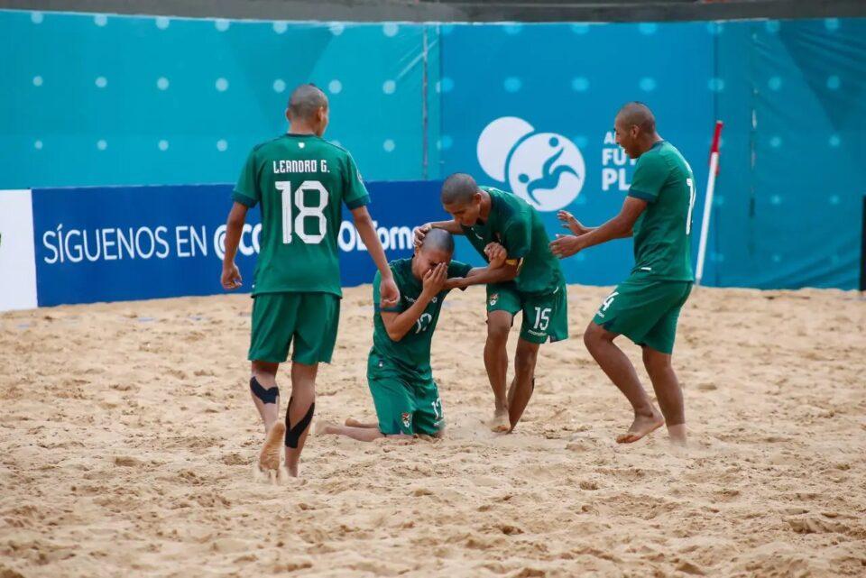 Bolivia Sub-20 goleó 7-3 a Argentina en la Liga Evolución Fútbol Playa