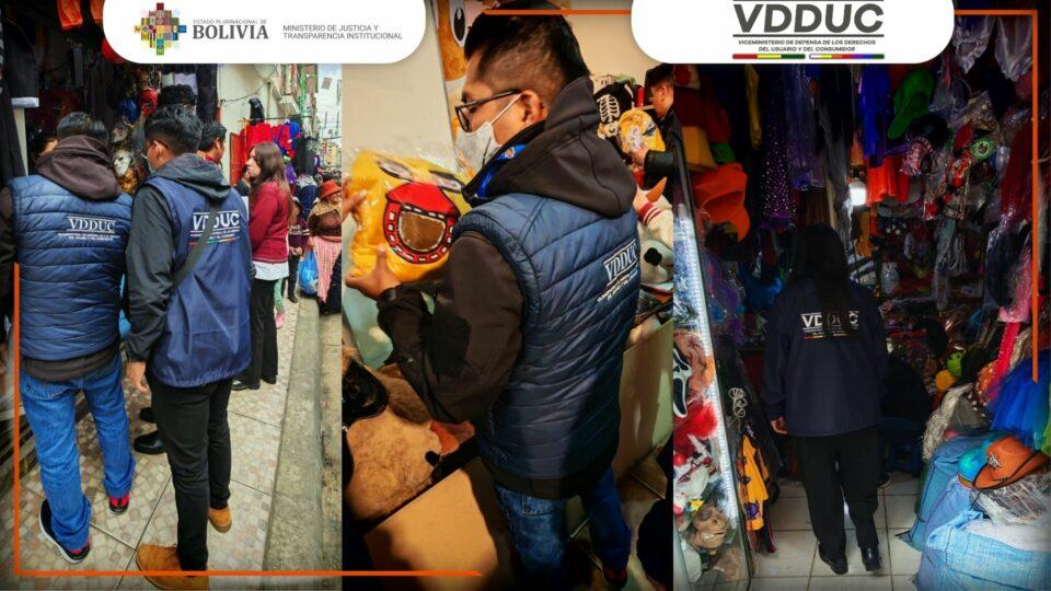 Retiran máscaras con alto contenido de plomo en comercios de La Paz