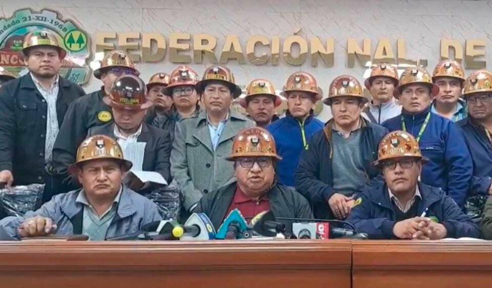 Fencomin exigió al Gobierno que los convoque a un diálogo para entablar una reunión