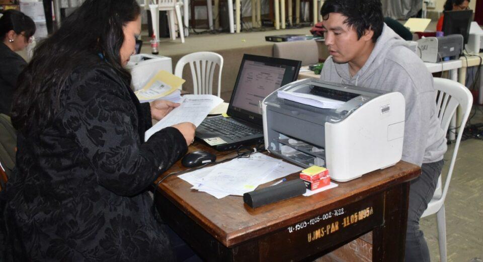 TED de Tarija recibe 8.703 solicitudes de certificados de exención por no sufragar en el balotaje