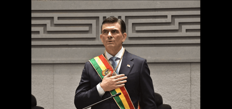 Fuerzas Armadas reconocerán este lunes a Rodrigo Paz como 'Capitán General'