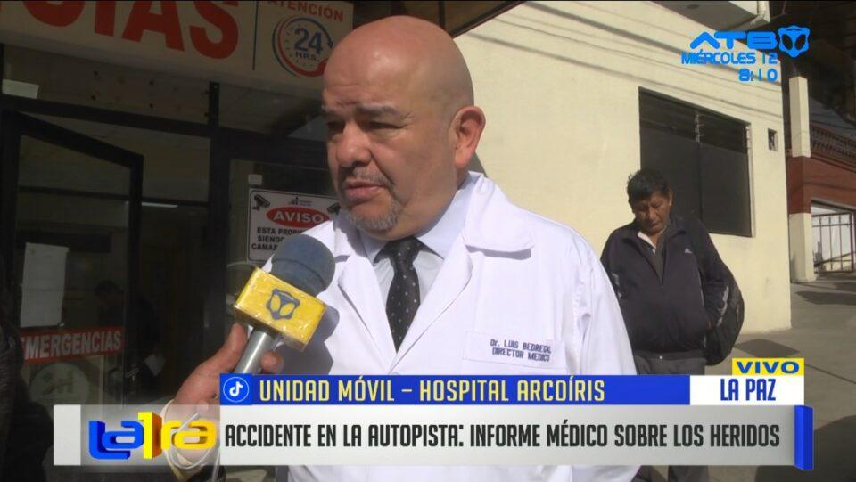Accidente en la autopista: dos de diez pacientes luchan por sobrevivir