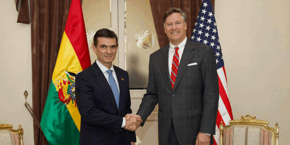 Bolivia y EE.UU. entran a una nueva etapa para mejorar diplomacia