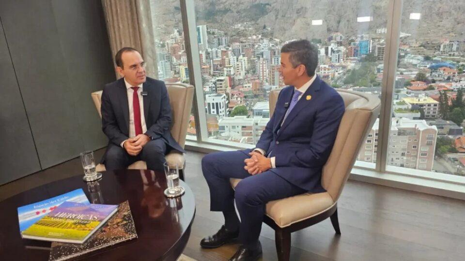 Santiago Peña: ‘Tengo ganas de trabajar con el gobierno de Paz’