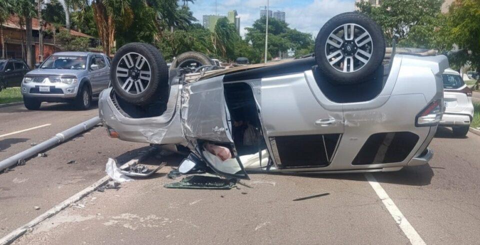 Santa Cruz: Cuatro heridos tras accidente de tránsito en el segundo anillo
