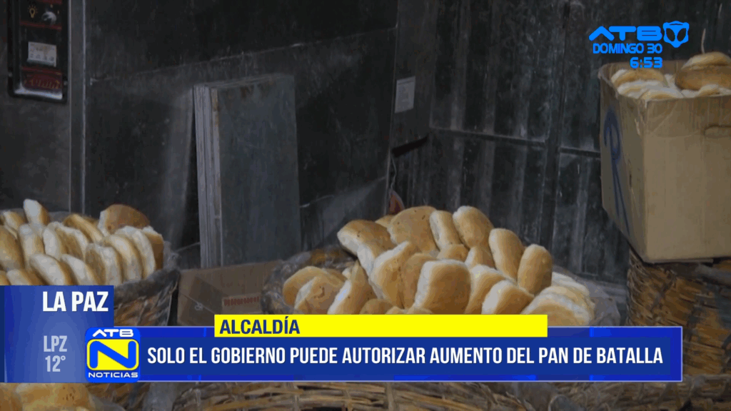Alcaldía de La Paz señala que Gobierno debe determinar el costo del pan
