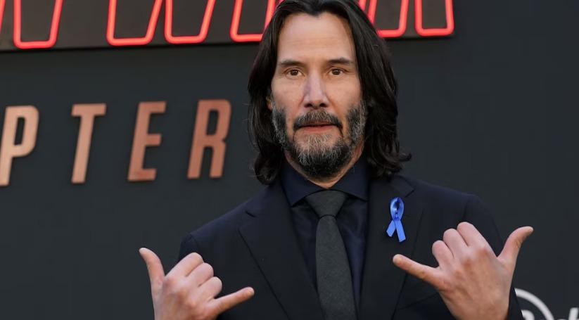 Keanu Reeves bailó con una pierna fracturada en el rodaje de Good Fortune