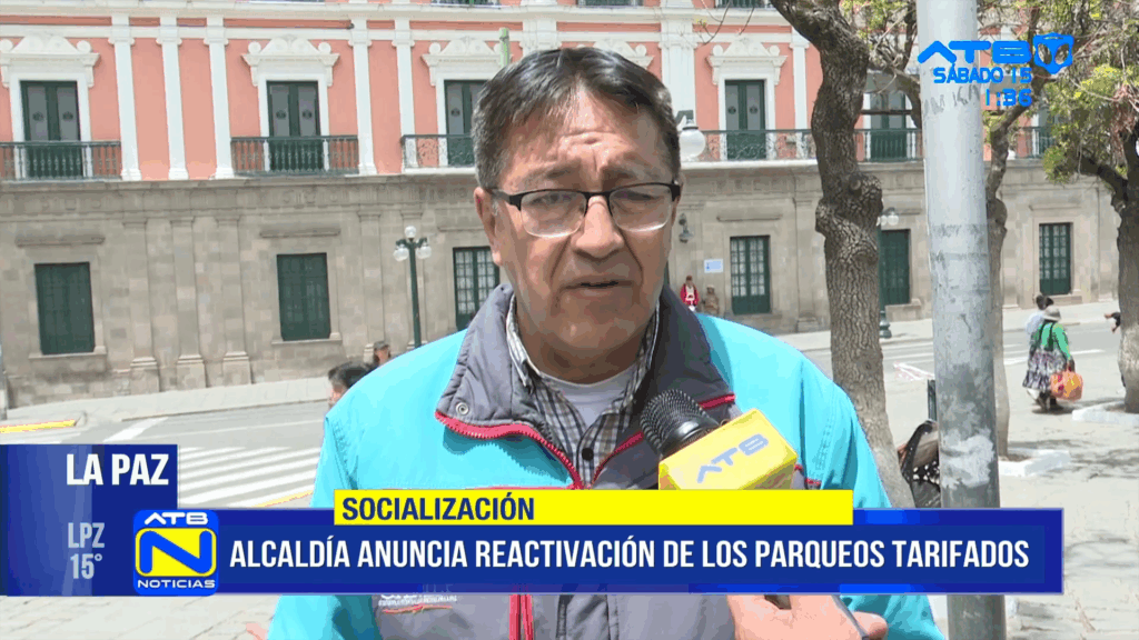 Alcaldía de La Paz reactivará parqueos tarifados en cumplimiento a fallo judicial